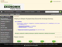 Tablet Screenshot of ekonomik.net.pl